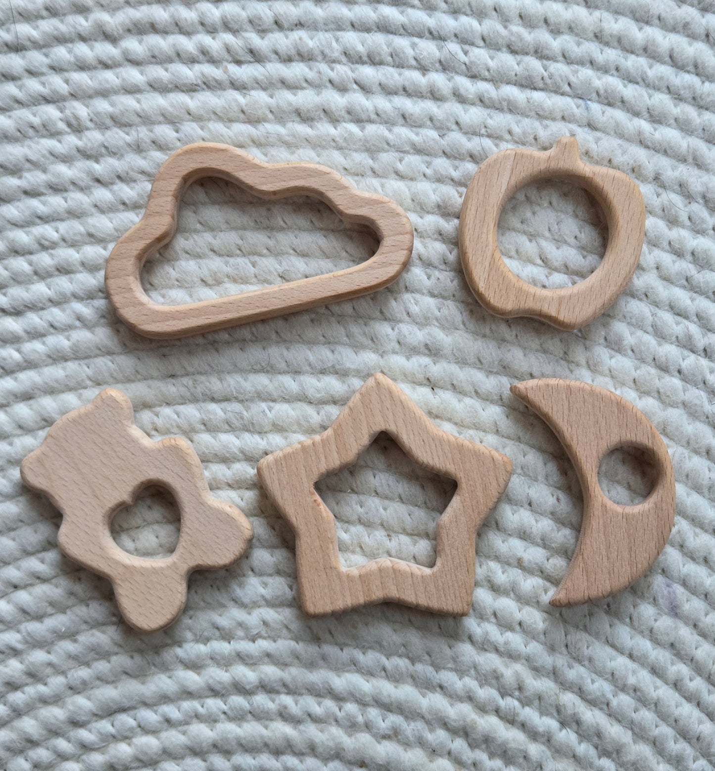Wooden teether