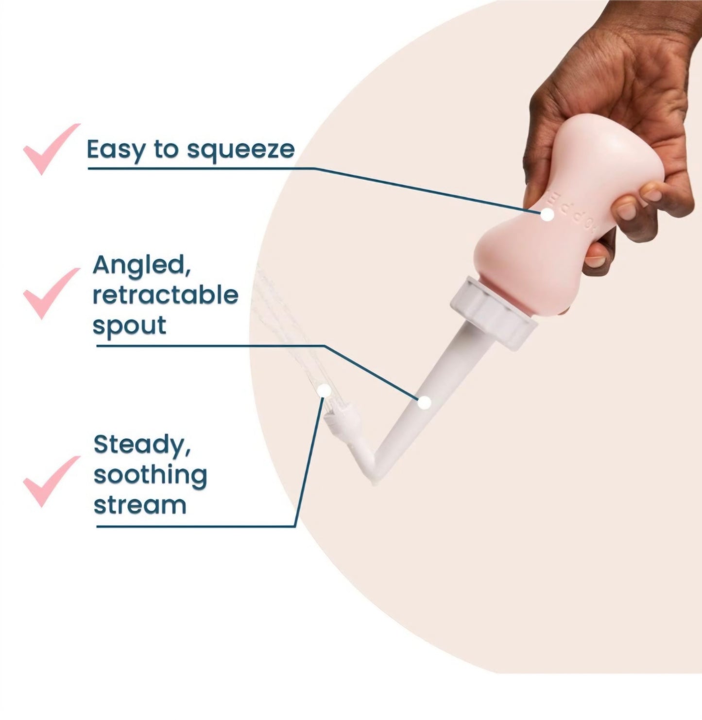 Popped Peri Bottle (with inverted nozzle)