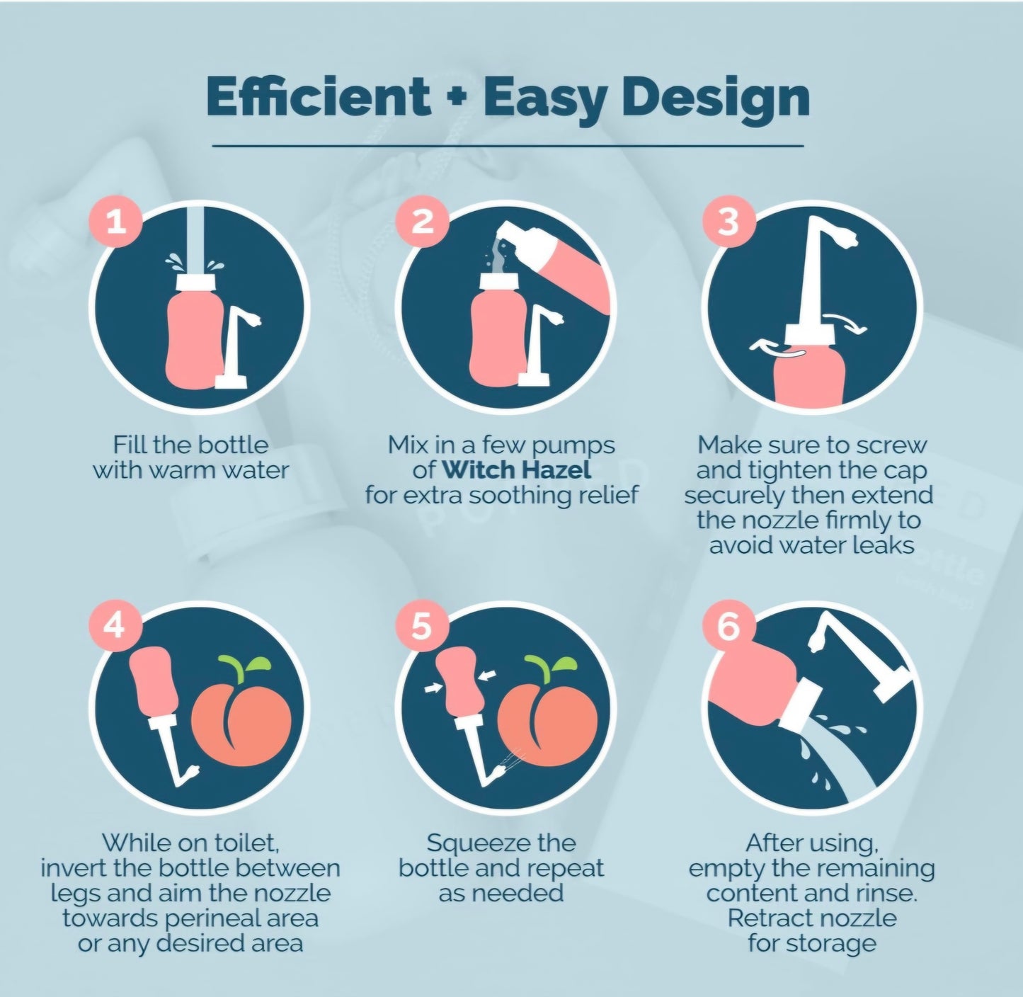 Popped Peri Bottle (with inverted nozzle)