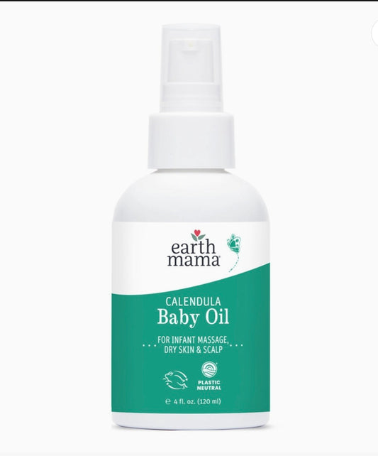 Earth Mama Calendula Baby Oil