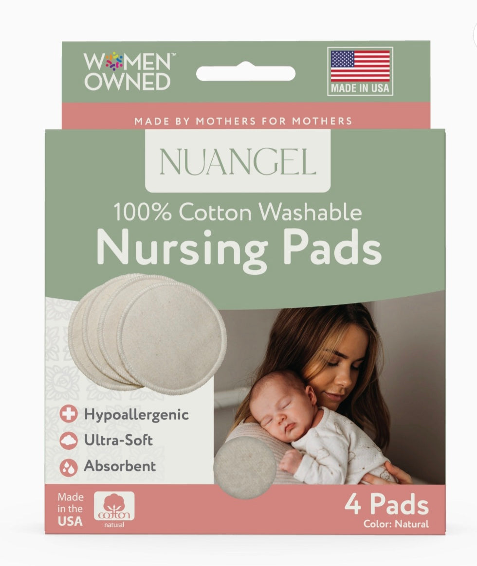 NuAngel Cotton Washable Nursing Pads