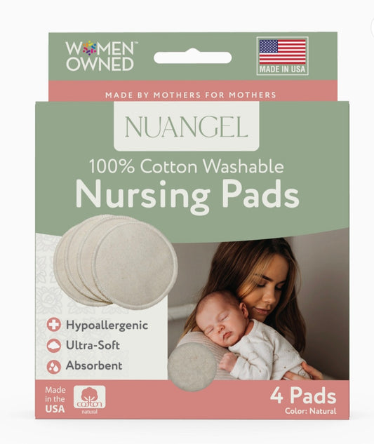 NuAngel Cotton Washable Nursing Pads